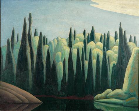 Lawren Harris Spring On The Oxtongue River 1924 Group Of Seven
