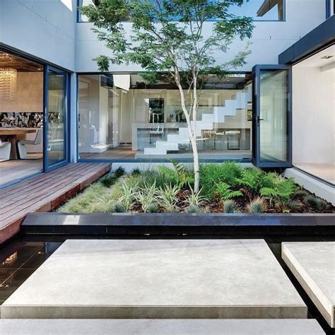 The Heart Of The Home This Courtyard Is A Tranquil Oasis In The Middle