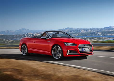 2017 Audi A5 Cabriolet And 2017 Audi S5 Cabriolet Presented Ahead Of La