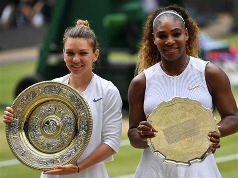 Simona halep easily defeated serena williams in the wimbledon final for her second grand slam title. Simona Halep Thwarts Serena Williams History Bid With ...