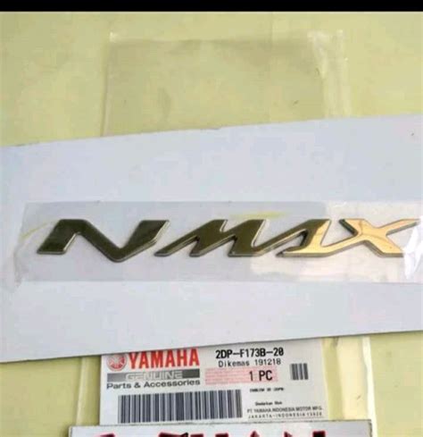 Jual Emblem Body Nmax Gold Satuan Ori Ygp Di Lapak Motor 99 Bukalapak