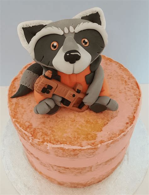 Rocket Raccoon Cake Design Images Rocket Raccoon Birthday Cake Ideas