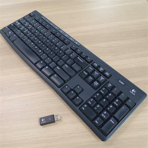 Preloved Logitech Keyboard Mk260 K260 Keyboard Only Wireless Keyboard