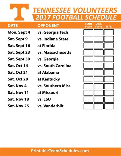 University Of Tennessee Mens Basketball Schedule A Guide For Fans