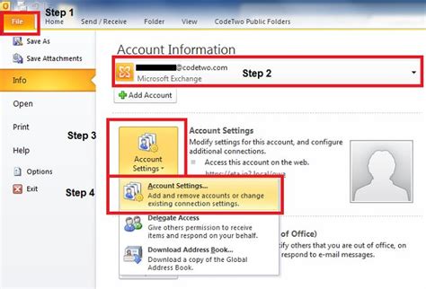 How To Remove An Email Account In Outlook 2016 2013 Or 2010