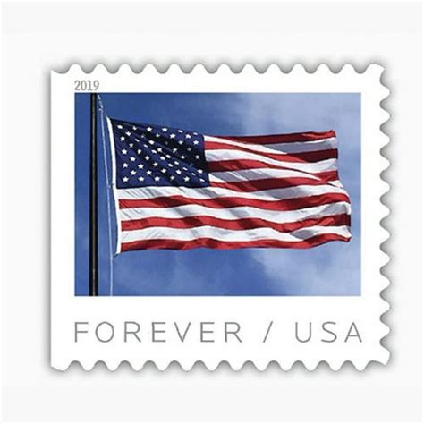 Us Flag 1 Roll Of 100 Usps Forever First Class Postage Stamps 2018