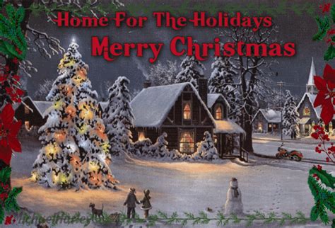 Merry Christmas Animated Images Gifs Pictures Animations FREE Escenas De Navidad