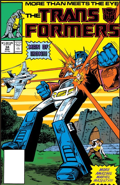 Transformers Vol 1 34 Marvel Comics Database