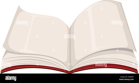 A Blank Open Book Stock Vector Image And Art Alamy