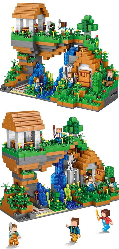 De 25 Bedste Idéer Inden For Lego Minecraft På Pinterest
