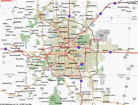 Mapa De Denver