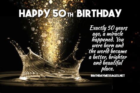 50th Birthday Wishes And Quotes Happy 50th Birthday Messages 2023
