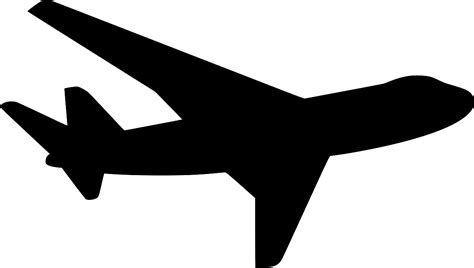 Svg Airplane Plane Aviation Airliner Free Svg Image And Icon Svg Silh