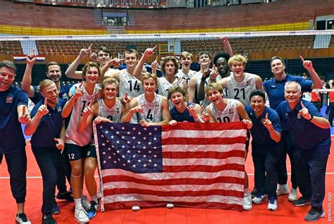 Lewis Mens Volleyball Player Tyler Morgan Leads Usa Mens U21 National
