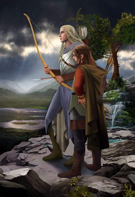 Beleg And Turin By Steamey On DeviantART Tolkien Tolkien Art Middle