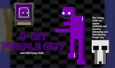 8 Bit Purple Guy Fnaf Ar Concept By Toxiingames On Deviantart