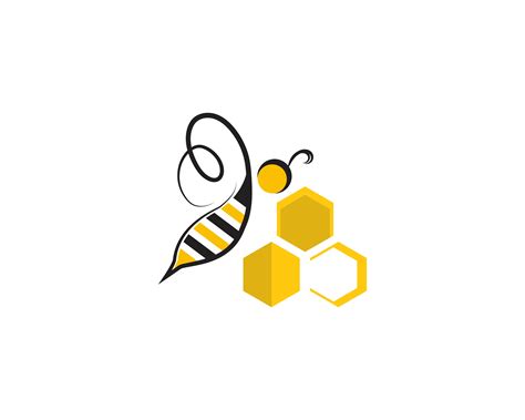 Bee Logo And Symbol Vector Templates 595311 Vector Art At Vecteezy