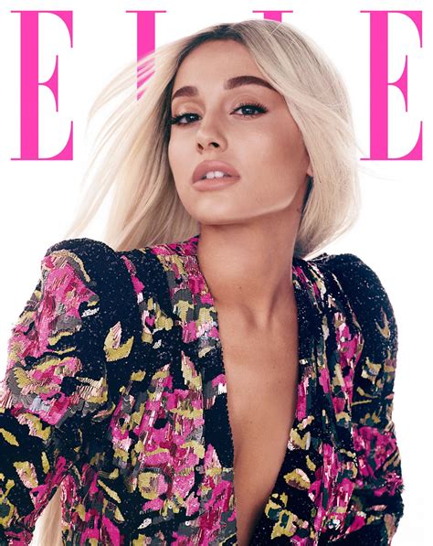 Ariana Grande For Elle Magazine August 2018 Issue Hawtcelebs