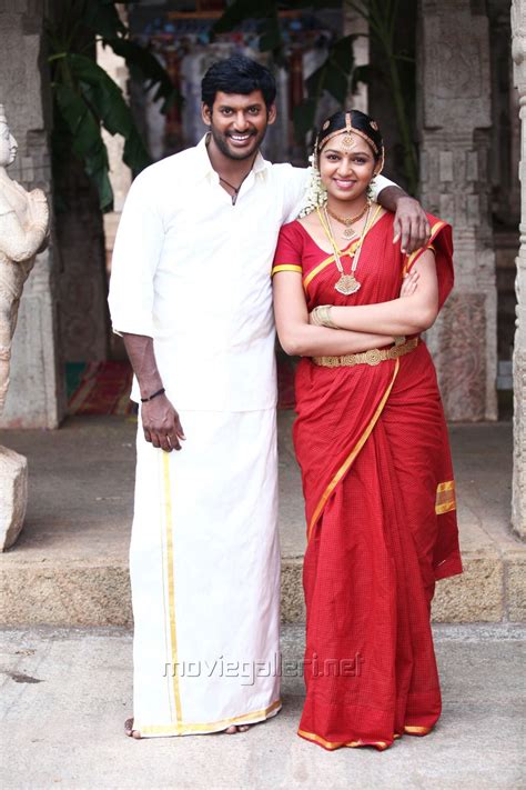 Lakshmi Menon And Vishal In Pandiya Nadu Movie Stills Veethi