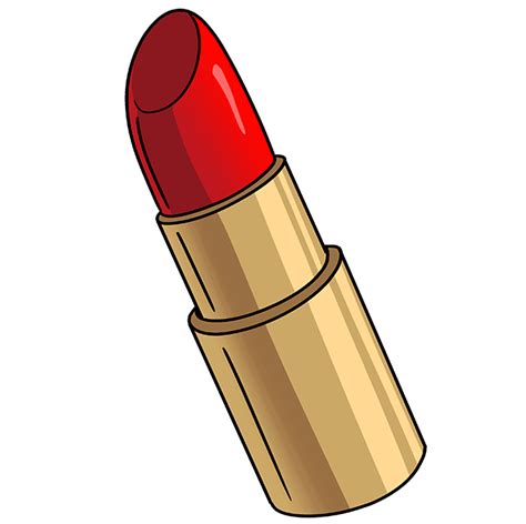 How To Draw An Animated Lipstick