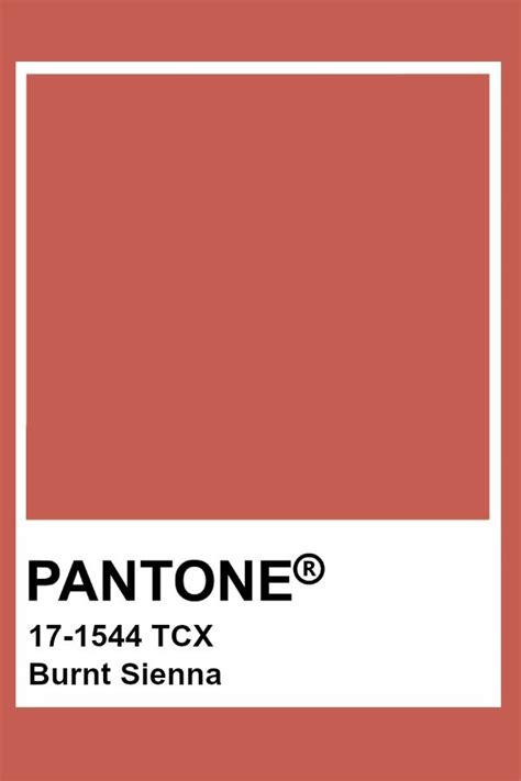 Pantone Burnt Sienna Pantone Colour Palettes Pantone Color Pantone