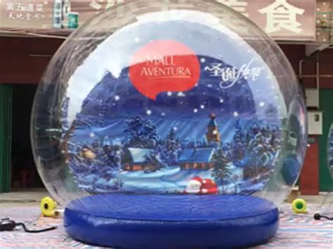 Wholesale Custom Outdoor Large Clean Snow Globes Tent Bounce House