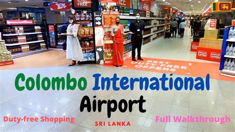 Colombo International Airport Full Walkthrough And Duty Free Shopping