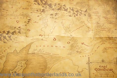 Maps Of Middle Earth Boxed Map Set For The Lord Of The Rings