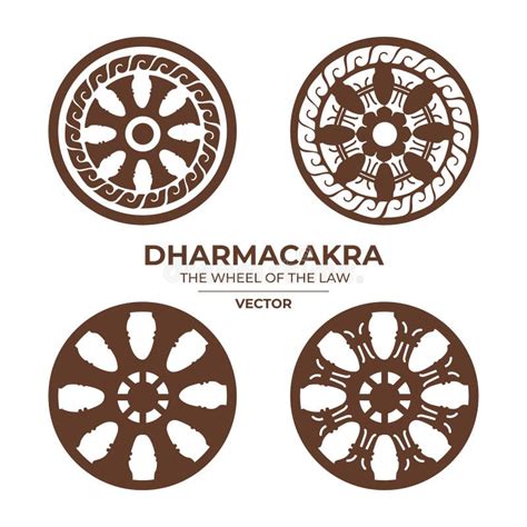 Dharmacakra Or Dhammachak Is The Wheel Of The Law In Buddhism