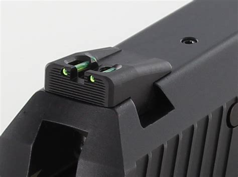 Sight For Heckler And Koch Usp Compact Pistols Fixed Carry Fiber Optic