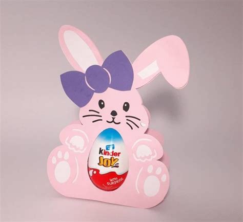 Rabbit Easter Egg Holder Svg Template Kinder Egg SVG Cutting - Etsy