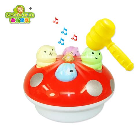 Whack A Mole Toys Child Play Hamster Toy With Musical And Light