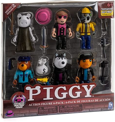 Roblox Piggy Action Figure 6 Pack