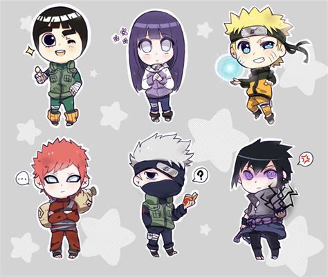 Naruto Chibi Stickers By Osu24 7 On Deviantart Anime Akatsuki Chibi