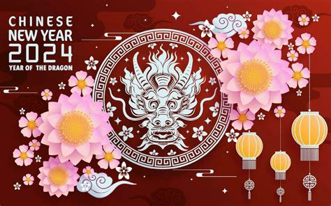 Happy Chinese New Year 2024 Year Of The Chinese Dragon Zodiac 23844216