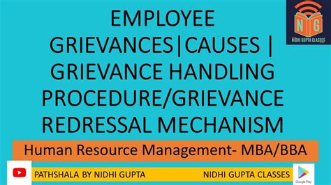 Employee Grievances In Hrm Causes And Handling Procedure Of Grievances