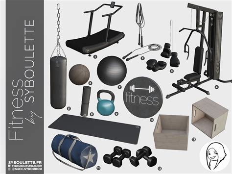 Fitness Set The Sims 4 Catalog