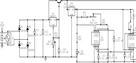 Variable Voltage Regulator Schematic Diagram Circuit Diagram
