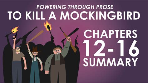 To Kill A Mockingbird Harper Lee Chapters 12 16 Summary Powering