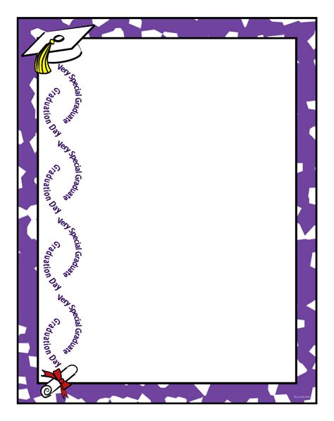 Graduation Border Free Download On Clipartmag