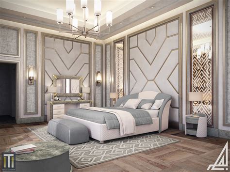 Neo Classic Master Bedroom Qatar On Behance