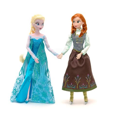 Dolls By Brand Company And Character Disney Store Frozen Elsa And Anna
