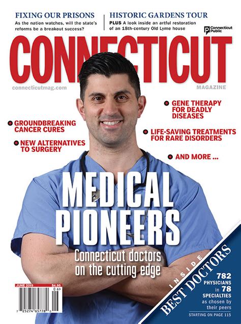 Ct Magazine Dr Omar Ibrahim Cover June 2019 Uconn Today