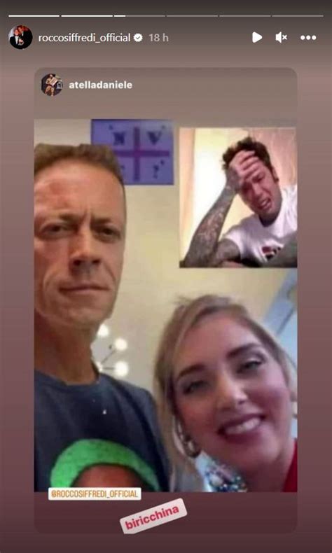 Rocco Siffredi Con Chiara Ferragni E Fedez Che Piange Il Meme Birichino Condiviso Dallattore