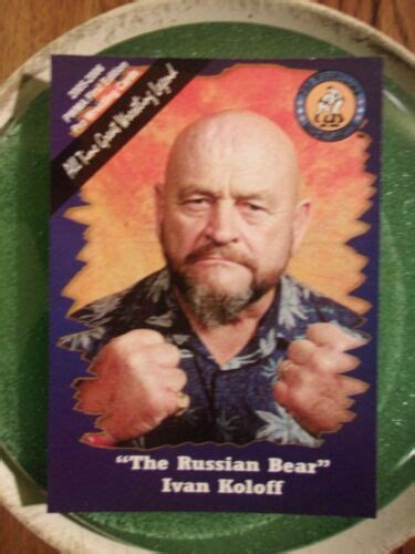 The Russian Bear Ivan Koloff 2205 2006 Pwma Wrestling Card 01