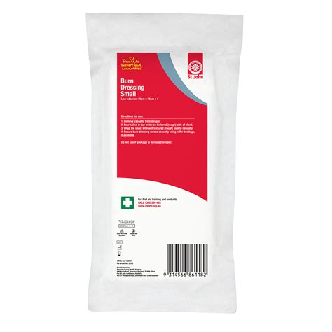 Burns Dressing 70cm X 75cm St John Ambulance National Online Shop