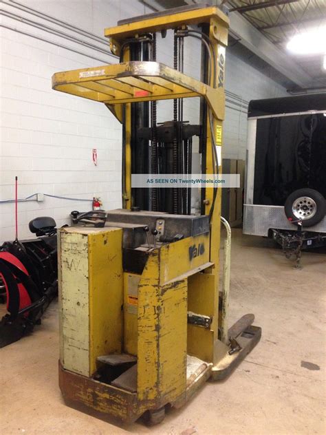 Yale Ne040lan24st113 Stand Up 4000lbs Electric Forklift