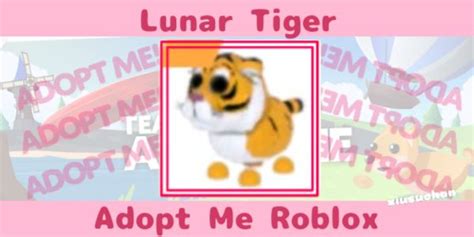 Buy Item Lunar Tiger Lunar Event 2022 Adopt Me Roblox 1630568