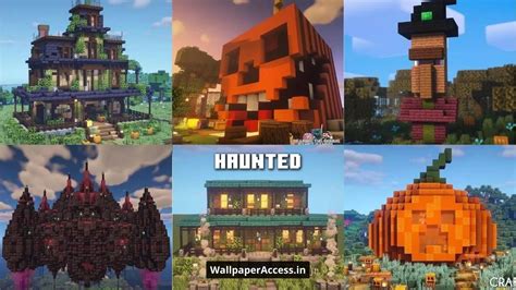 15 Spooky Minecraft Halloween Builds Ideas