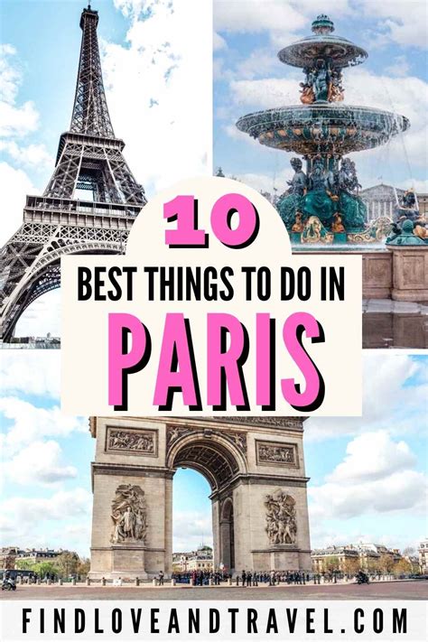 Top 10 Paris Must See Attractions Especially For First Timers Find